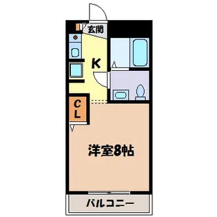ST PLAZA KANAYAMA【5階】の間取り