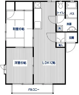 アミティエII【1階】の間取り