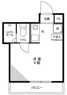 島田ビル【3階】の間取り