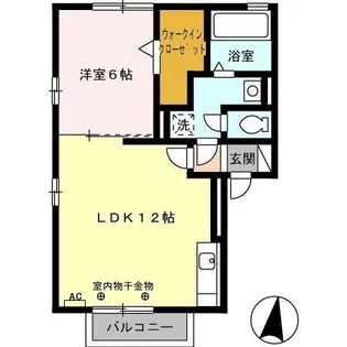 メゾン ルポIII【1階】の間取り
