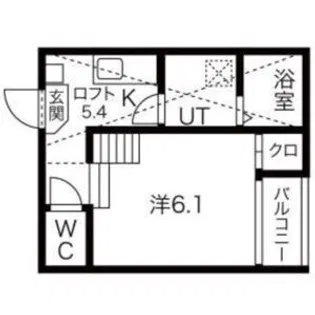 コンフォール松原町【2階】の間取り