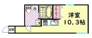 マーヴェリック堺東【1階】の間取り