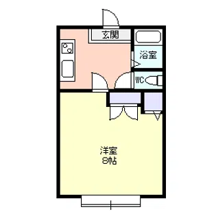 あこや かみむらC棟【2階】の間取り