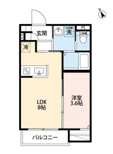 パステラハウス【3階】の間取り