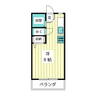 サンコーポ牧【2階】の間取り