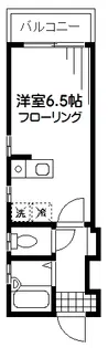 パルティメント【3階】の間取り
