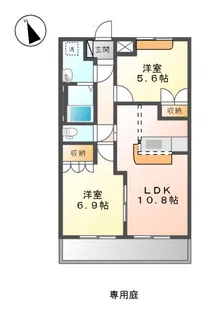 ファーストヴィレッジヒル【1階】の間取り