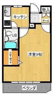 モンシャトー【1階】の間取り