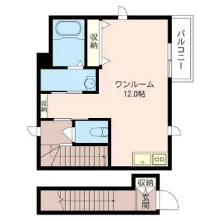 スカイセゾン【2階】の間取り