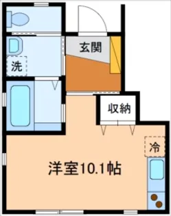 ラフェリオA棟【1階】の間取り