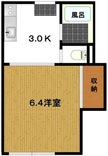 コーポ高橋第1【2階】の間取り