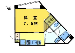 RK house【3階】の間取り