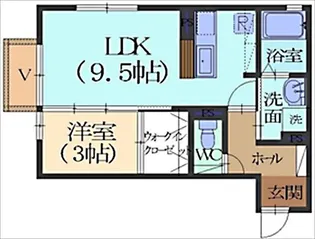 トレスラグーナ【2階】の間取り