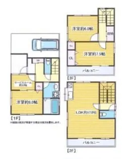 埼玉県川口市西青木3【一戸建】の間取り