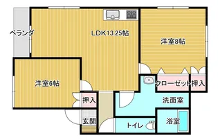 セブンハーフアウル館【1階】の間取り