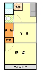 プリマヴェーラ【2階】の間取り