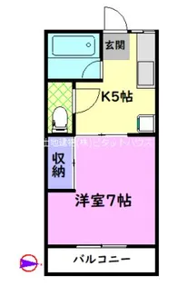 コモード石井町I【2階】の間取り