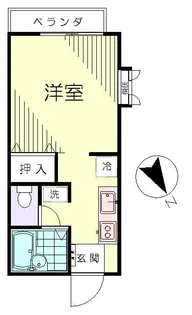 アベニール【2階】の間取り