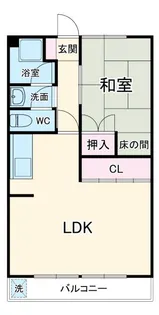 コーポ吉祥【2階】の間取り