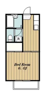 サンハイツ浅岡【1階】の間取り