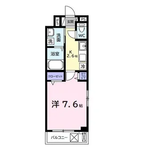 メゾンドール【3階】の間取り