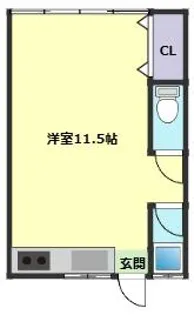 第2杉本ハイム【2階】の間取り