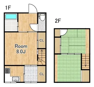 大阪府大阪市大正区泉尾1【一戸建】の間取り