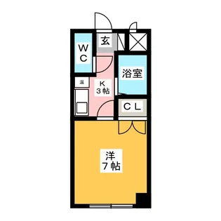 K’S FLATS【4階】の間取り