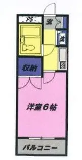 キリマンジャロハウス【3階】の間取り