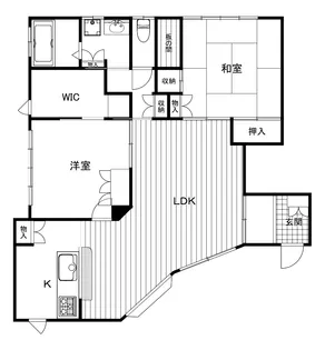 東京都杉並区堀ノ内2【一戸建】の間取り