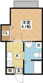 アミティ淵町【2階】の間取り