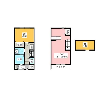 静岡県浜松市中央区原島町【一戸建】の間取り