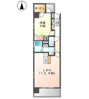 愛知県名古屋市北区上飯田西町2【マンション】の間取り