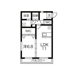 ラポール今沢【3階】の間取り