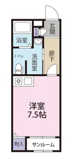 BLDG.Y(ビルディングワイ)【2階】の間取り