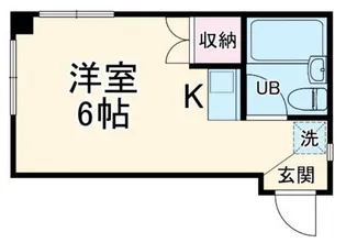 パーシモンハイツ【2階】の間取り