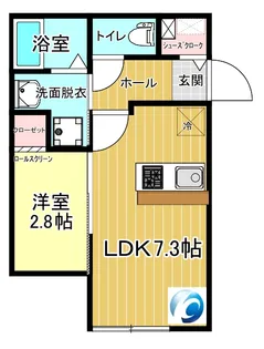 BASE(ベイス)【4階】の間取り