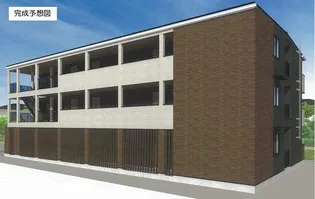 滋賀県東近江市沖野4【アパート】の外観