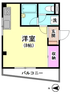 ドミールナカムラ【3階】の間取り