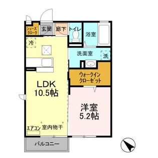 シャンテクレール I【1階】の間取り