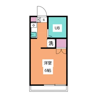 東京都目黒区五本木2【マンション】の間取り