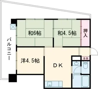 甲南第3サンコーポラス【3階】の間取り
