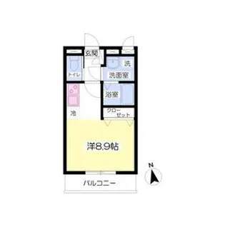 チェスタ大手町【2階】の間取り