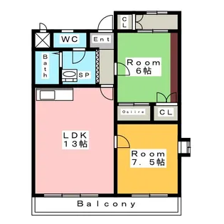 広見ビル【3階】の間取り