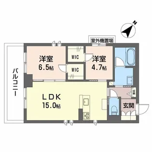 CLASSEUM連坊II【4階】の間取り