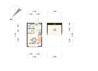 東京都板橋区幸町【アパート】の間取り