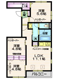 グラン シェル【3階】の間取り