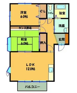 熊本県熊本市西区新土河原2【アパート】の間取り