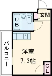 グランデ喜多見【3階】の間取り