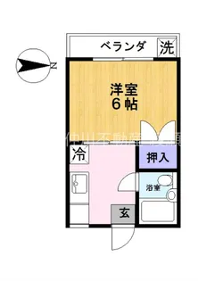 東京都足立区大谷田5【マンション】の間取り